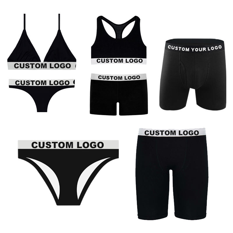 Sublimation Digital Printing Waistband Panty Unisex Boxers Briefs Womens Sets Elastic Men Gay Girl Kids Plus Size Underwear