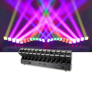 Luz <span class=keywords><strong>de</strong></span> Escenario, Barra <span class=keywords><strong>de</strong></span> Luces Móviles <span class=keywords><strong>de</strong></span> 12 x 60 W, Cabeza Móvil <span class=keywords><strong>de</strong></span> Haz <span class=keywords><strong>de</strong></span> Luz para Discotecas, Clubes Nocturnos - Product Image 2