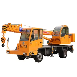 New Mobile 6 Tons Self Contained Truck Crane 25m Lifting Height Truck Cranes For Sale