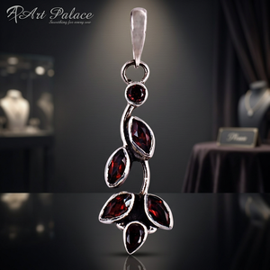 Hot Sell Wholesale Women's <b>925</b> Sterling <b>Silver</b> Gemstone <b>Rings</b> with Garnet Bezel Setting - Product Image 1