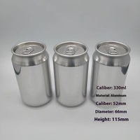 Fabricant de boîtes métalliques en aluminium personnalisées en gros 250ml 330ml 500ml boisson bière soda jus canettes