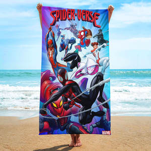Cartoon Superhero <b>Beach</b> <b>Towel</b> Oversized Quick Dry Summer Travel Bath <b>Towels</b> Blankets Birthday Gift for Children - Product Image 4