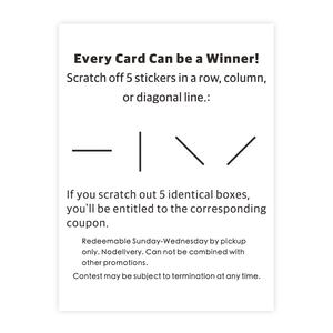 Golden Winning Style <span class=keywords><strong>Scratch</strong></span> Card Benutzer definierter Siebdruck Preis Daten Design Oem Odm Hersteller - Product Image 5
