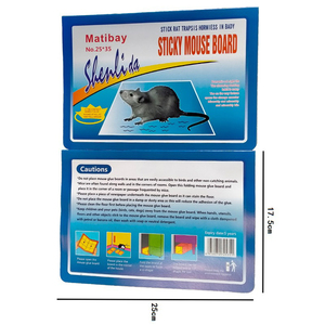 Trampa Adhesiva para Ratones Desechable, Ecológica, Sólida y <span class=keywords><strong>de</strong></span> Buena Calidad, para Espacios Pequeños, Segura, Conveniente y Fácil <span class=keywords><strong>de</strong></span> Usar - Product Image 3
