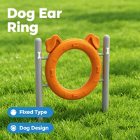 Équipement d'entraînement sportif rapide pour chien, réglable, en plastique, pour l'agilité en extérieur, certifié CE, résistant aux intempéries, personnalisable