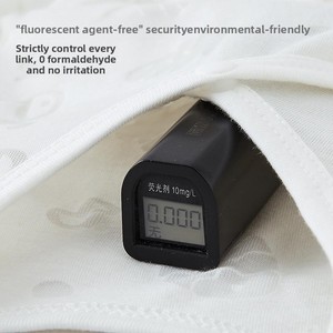 Pelele de bebé de verano, fino y transpirable, de manga corta, mono triangular para recién <span class=keywords><strong>nacido</strong></span>, pijama unisex de una sola pieza con abertura diagonal. - Product Image 3