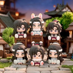 กล่องสุ่มฟิกเกอร์อนิเมะ มินิดอลล์ 12 กล่อง ขายส่ง ตัวละครยุน เซิน อี้ เมิ่ง จากเรื่องมาสเตอร์ออฟดิอาโบลิซึม แบบนั่ง ของสะสม กล่องปริศนา - Product Image 1