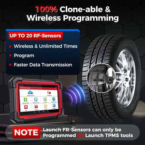 Sistema de Monitoreo de Presión de Neumáticos (TPMS) Externo LTR-V 433MHz con Analizador de Motor - Product Image 4