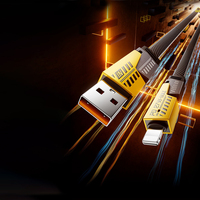 Cable de Datos Ecológico de Aleación de Zinc con Carga Rápida Cuatro en Uno, Compatibilidad Universal, USB 2.0, Conectores Magnéticos Giratorios de 180°