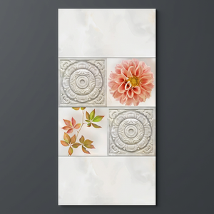 Carreaux muraux en céramique aspect marbre poli brillant 300x600mm (12x24) à bas prix pour cuisines et salles de bain - Product Image 1