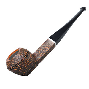 Muxiang Briar Wood Pipe 9mm Straight Stem Bulldog Style Handcrafted Tobacco Pipe - Product Image 5