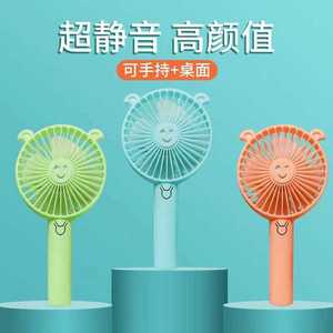 Ventilatore Portatile Mini H-2X USB/Elettrico, Ventilatore Indossabile in Metallo a Cinque Velocità per Uso Domestico - Product Image 1