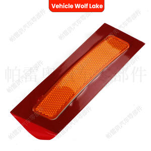 Réflecteur de pare-chocs pour véhicule Wolf Lake, pour BMW E70 X5 2007-2009, lentille latérale plate orange, 63217162548 63217162547 - Product Image 1