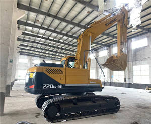Excavatrice Hyundai 220 d'occasion à bas prix en gros avec pelle sur chenilles 22 tonnes pour la construction - Product Image 4