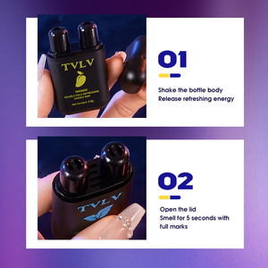 Venta al por mayor, Etiqueta Privada, bálsamo refrescante de menta para la nariz, potencia para esnifar, menta energizante, fatiga, barra refrescante de menta de dos agujeros, inhalador nasal - Product Image 3