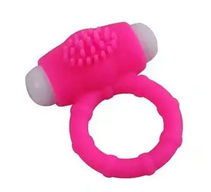 Factory Wholesale Online Shop Free Sample Cock Ring Silicone Pink Sexy Goats Eye Silent Vibrating China Stay Hard Cock Ring
