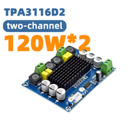 Module amplificateur audio TPA3116D2, classe D, double canal, 2*120W, amplificateur de puissance numérique haute puissance, carte d'amplificateur de puissance numérique XH-M543