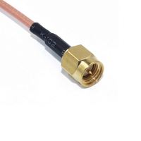 Câble d'antenne coaxial étanche en cuivre pur SMA femelle vers RP-SMA femelle RF0.81 RF1.13 pour NGFF M.2 50 ohms 0.5m/1m/2m/5m