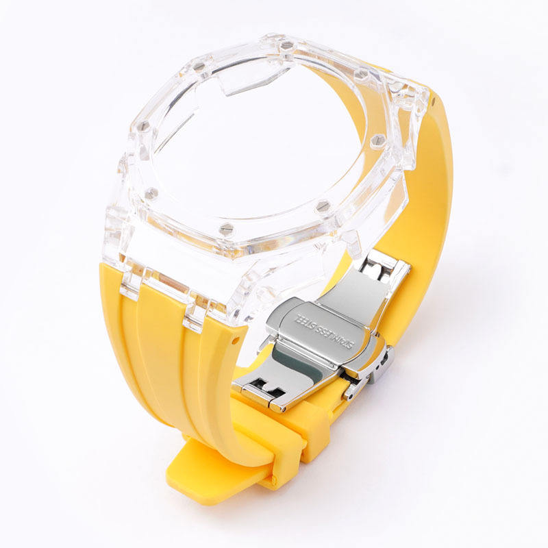 transparente/amarillo