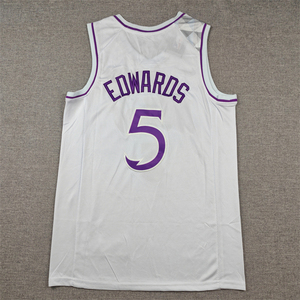 Maillot de basket-ball cousu 3 Jaden <span class=keywords><strong>McDaniels</strong></span> 5 Anthony Edwards 21 Kevin Garnett 0 Donte DiVincenzo Hommes S-2XL - Product Image 2