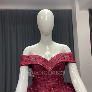 ชุดราตรีงาน Quinceanera รุ่น Lsany171 สีชมพูอ่อน <span class=keywords><strong>แบบ</strong></span>คอร์เซ็ท ทรงบอลกาวน์  สำหรับงานฉลองอายุ <span class=keywords><strong>15</strong></span> ปี (Sweet 16, <span class=keywords><strong>15</strong></span>)  <span class=keywords><strong>แบบ</strong></span>สั่งตัดได้  ชุดเดรส Quinceanera Jancember - Product Image 3