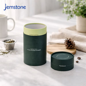 Tubo de Cartón Rígido para Envasado de Cosméticos y Té, Cilindro de Papel Kraft, Precio de Fábrica al por Mayor - Product Image 1