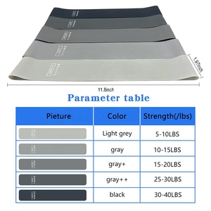 Elastische Fitnessbänder aus Gummi im Großhandel für Workout, Fitnessstudio-Ausrüstung, Krafttraining, Yoga, Pilates, Hüfttraining, Latex-Widerstandsbänder - Product Image 2