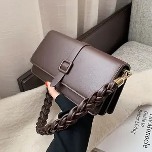 2024 Fashion Trendy Sacs Main Leather Handbags Woman 1 Shoulder Messenger Bags Ladies Crossbody Bags