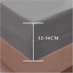 6 taraflı koruma 100% su geçirmez fermuarlı şilte kılıfı nefes gürültüsüz ve yumuşak yatak örtüsü - Product Image 5