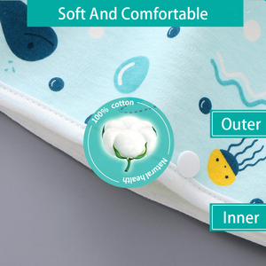 Rahat nefes bebek yetişkin bezi etek şort <span class=keywords><strong>2</strong></span> In 1 su geçirmez kullanımlık yıkanabilir eğitim etek - Product Image 2