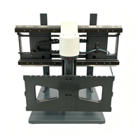 LDSJ Manipulation de palettes pour système de rayonnage à allées étroites, accessoire de chariot élévateur à trois voies à tête trilatérale, neuf, garantie de 2 ans