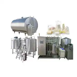 Máquina de fabricación de producción de queso, pasteurizador, leche, yogur, lácteos, equipo de proceso