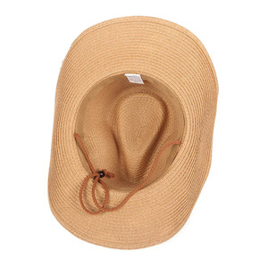 Thời Trang Phong Cách Phương Tây Rơm Cao Bồi Hat Upf50 + Mặt Trời Bảo Vệ Mùa Hè Bãi Biển Trang Trại Hat Có Thể Điều Chỉnh Unisex - Product Image 5