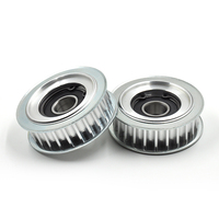 Set Aluminium Htd Timing Pulley HTD8M 24T untuk Pintu Geser Otomatis