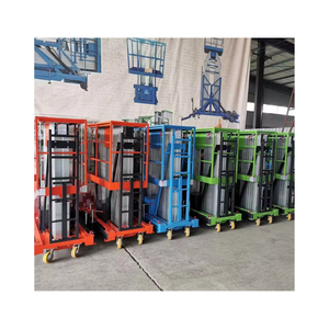 Nieuwe Aluminium Schaarlift Hef Uitgerust Enkele Ladder Aluminiumlegering Liften Met <span class=keywords><strong>Lift</strong></span> Controller - Product Image 4