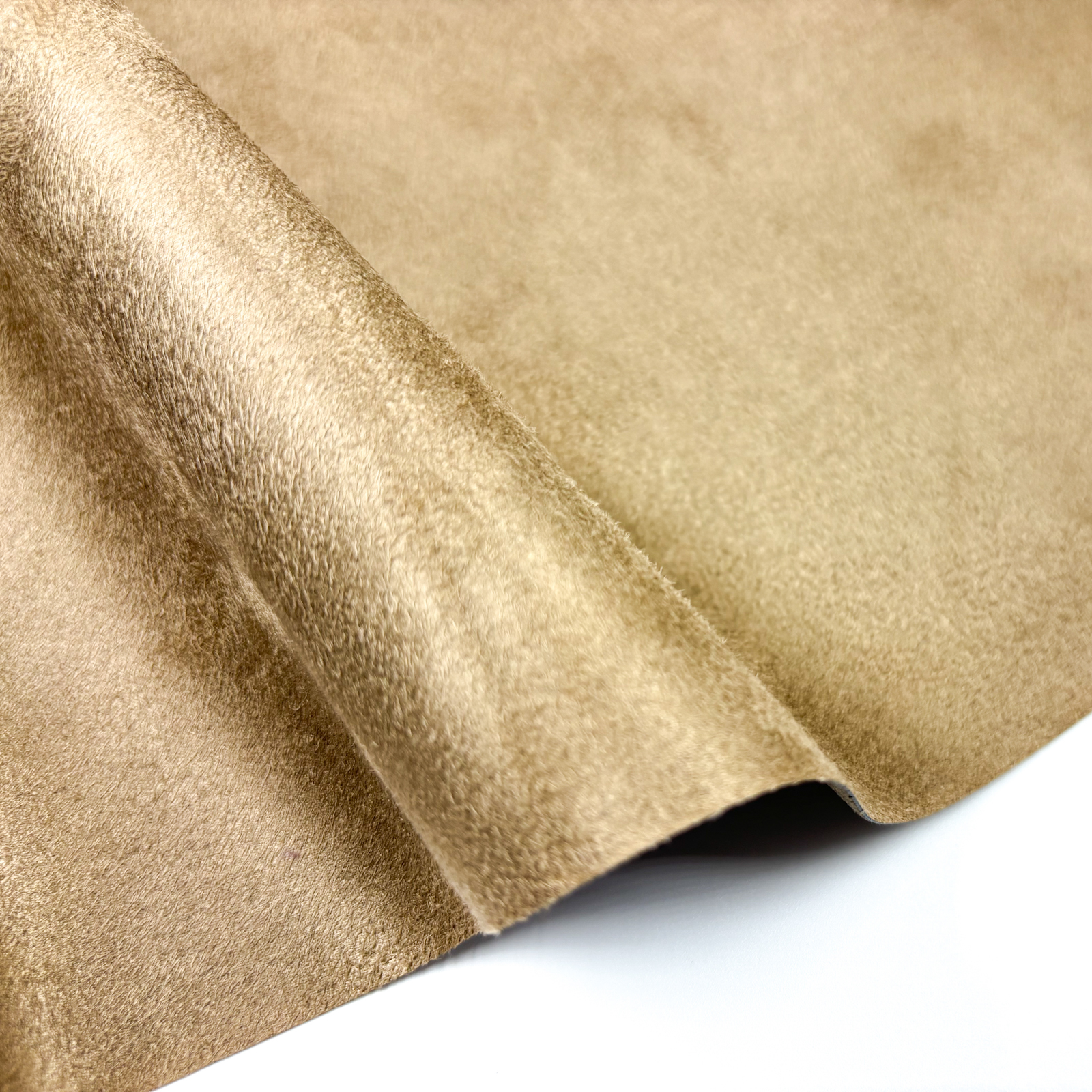 Luxurious Feel 100% Polyester Brushed Suede Synthetic Leather for Sofa Fabric and Upholstery Fabric