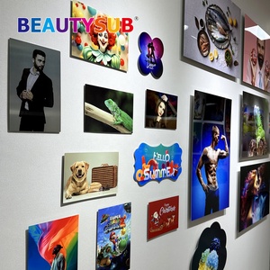 Beautysub Sublimation <span class=keywords><strong>Aluminium</strong></span> HD métal imprime feuilles brillant <span class=keywords><strong>blanc</strong></span> panneau photo haute définition Sublimation métal impression personnalisée - Product Image 2
