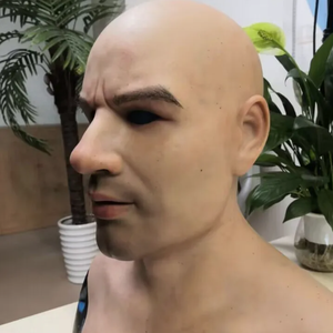 หมวกซิลิโคนสำหรับผู้ชายหล่อหน้ากากฮาโลวีน - Product Image 4