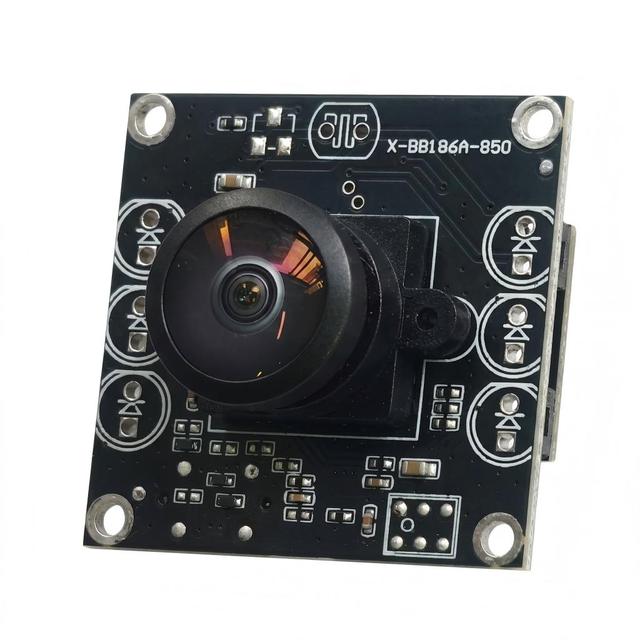 Black White OV9281 CMOS Global Shutter Camera Module 1/4" Sensor 1280x720 120fps 850nm IR Filter X-BB186A-850 Barcode Scanner
