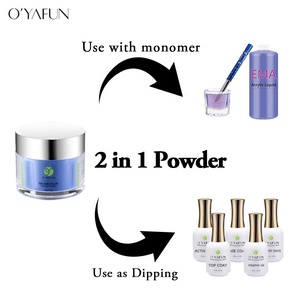 Poudre acrylique OYAFUN 2oz pour <span class=keywords><strong>ongles</strong></span> naturels, poudre colorée pour extension d'<span class=keywords><strong>ongles</strong></span>, OEM ODM, vente en gros - Product Image 3