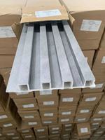 Panneau de plafond en plastique pour décoration intérieure Panneau mural intérieur WPC 3D Fulted