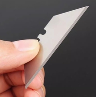 Couteau utilitaire rétractable trapézoïdal de précision ZHAOLI personnalisé pour l'industrie et le bureau, lame en acier à haute teneur en carbone SK5 6