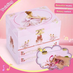 <span class=keywords><strong>Caja</strong></span> <span class=keywords><strong>de</strong></span> Joyería <span class=keywords><strong>Musical</strong></span> con Estampado Floral <span class=keywords><strong>de</strong></span> <span class=keywords><strong>Bailarina</strong></span> <span class=keywords><strong>de</strong></span> <span class=keywords><strong>Ballet</strong></span> Rosa, con Doble Cajón, Espejo Ovalado y Muñeca <span class=keywords><strong>Bailarina</strong></span> Giratoria, Regalo para Niñas - Product Image 3