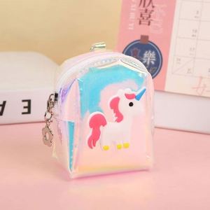 กระเป๋าใส่เหรียญ PVC กันน้ำแบบใส พร้อมช่องใส่บัตร กระเป๋าสะพายขนาดเล็ก มีห่วงคล้องแบบปีนเขา สามารถแขวนได้ - Product Image 2