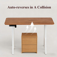 Cadre de bureau électrique ergonomique et réglable en métal, économique, durable et moderne, à moteur unique, pour bureau et bâtiment
