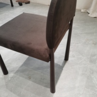 Table ronde en acier personnalisée Table à thé décontractée en tissu Internet-famous Girl Makeup Chair Nordic Chairs