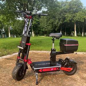 Trottinette électrique pliable pour adultes avec commande par application, moteur sans balais 8000W 10000W, batterie au lithium 72V 40-100Ah, roues de 13 pouces 14 pouces - Product Image 6