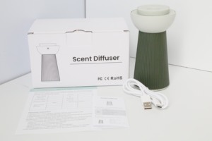 Diffuseur d'huiles essentielles électrique portable en métal Z-AIR 2025 sans eau pour voiture avec support français - Product Image 4