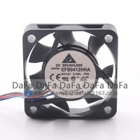 Ventilateur de refroidissement silencieux Delta 5V 24V 48V DC12V 0.15A AC EC 4010 40X40X10MM 4CM à haut débit d'air pour CPU, châssis et carte graphique EFB0412HHA-F00