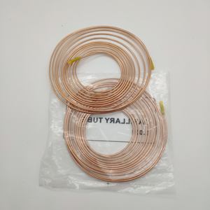 Tubo de cobre/bobina de panqueque de tubo para <span class=keywords><strong>aire</strong></span> <span class=keywords><strong>acondicionado</strong></span> HVAC/<span class=keywords><strong>acondicionado</strong></span> <span class=keywords><strong>Split</strong></span> precio unitario refrigerante - Product Image 3